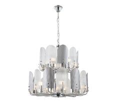 Подвесная люстра iLamp Dolce 15571-12 CR+MULT_IP