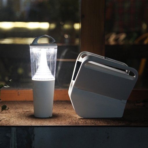 Кемпинговый фонарь светодиодный на солнечных батареях IP44 P9003-ST W Oasis Light P9003 W_OL