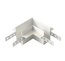 Соединитель для магнитного встраиваемого шинопровода для ГКЛ12,5 мм угловой Crystal Lux CLT 0.223 11 WH_CR