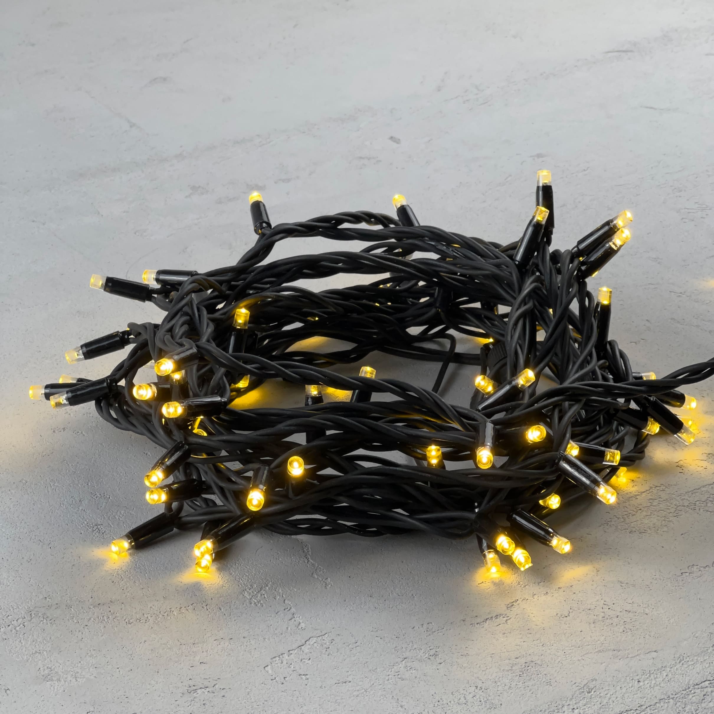 Гирлянда LTC Нить 10м Шампань, 75 LED LL75-1-2CH