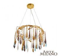 Подвесная люстра Arte Milano 500.D800.H350.G9.10 G