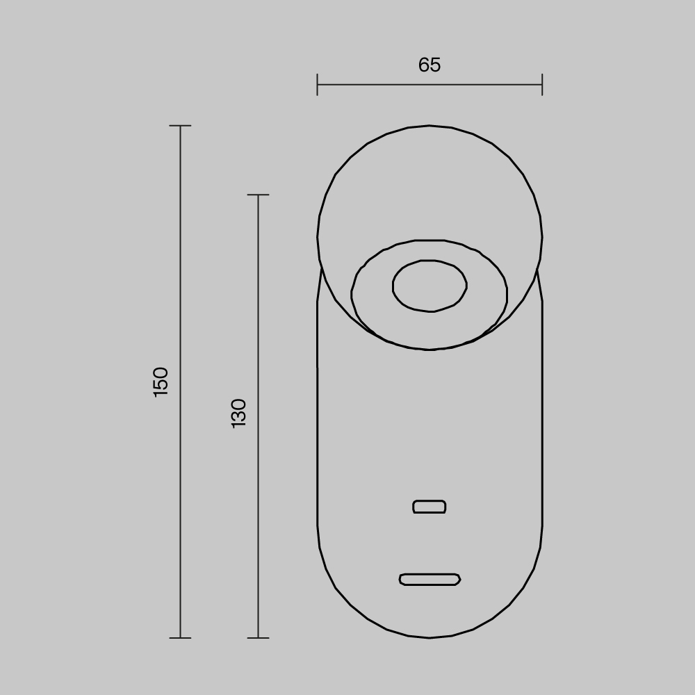 Настенный светильник Maytoni Elfin MOD434WL-L5BS3K_MY