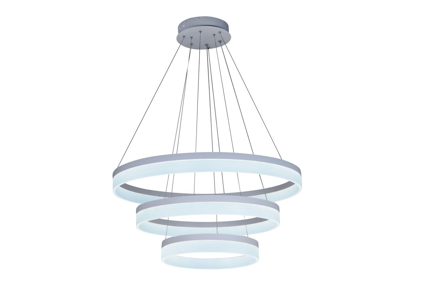 Подвесная люстра ILedex Around D0301-3 (400x600x800) WH_IX