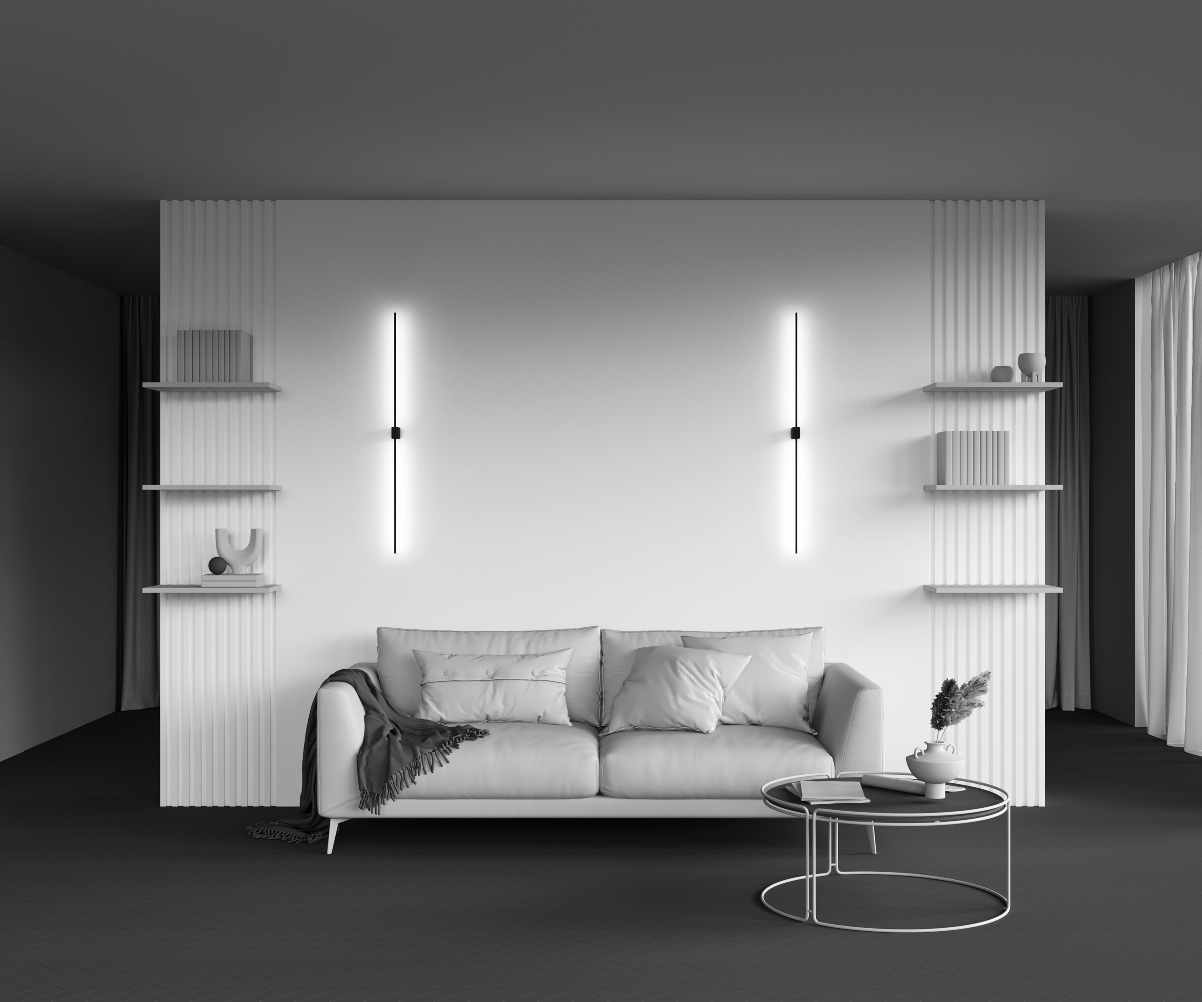 Настенный светильник Maytoni Pars C071WL-L12B3K_MY