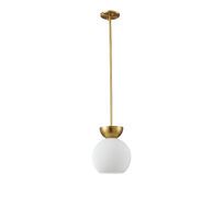 Подвесной светильник iLamp Mono P6079-1 GD+WH_IP