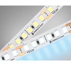 Светодиодная лента GS1313 2835 180Led /14.4W m/ 12V IP20 6500K 5m (2 конт.) Ambrella Light GS ILLUMINATION GS1313_AMB