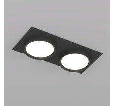 Встраиваемый светильник Denkirs FLAT DK2092-BK
