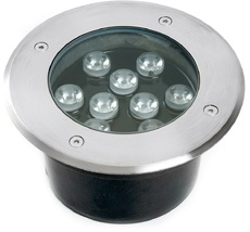 Встиваемый светодиодный светильник (грунтовый) Feron 48347_FR