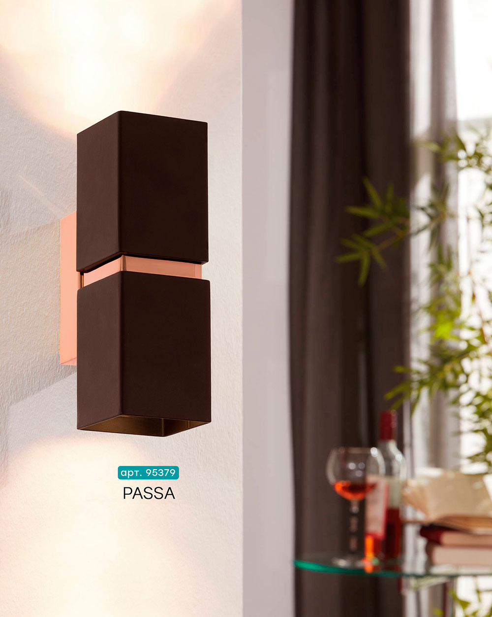 Настенный светильник Eglo Passa 95379