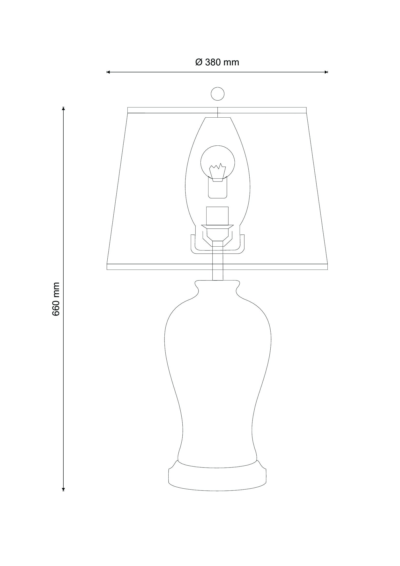 Настольная лампа Lucia Tucci HARRODS Harrods T934.1