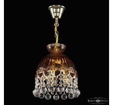 Подвесной светильник Bohemia Ivele Crystal 5478/22 G Amber/M-1G Balls_BI