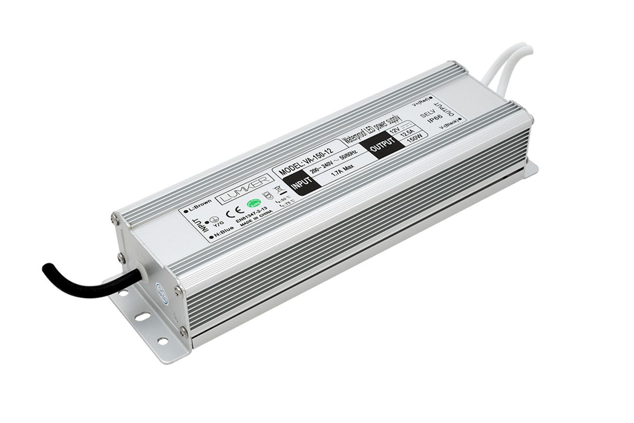 Блок питания для светодиодной ленты TPWL LUX TPWL-150-12 00-00002540_SW