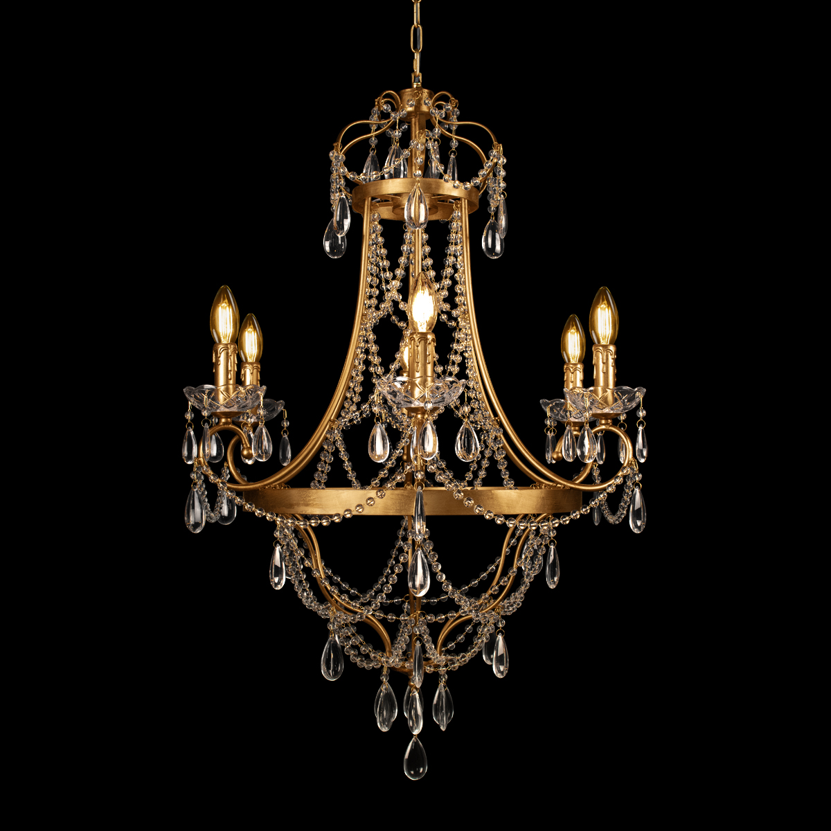 Подвесная люстра LOFT IT Foil 10430/6_LF