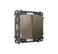 Выключатель двузхлавишный Ambrella Volt OMEGA QUANT MO633010_AMB