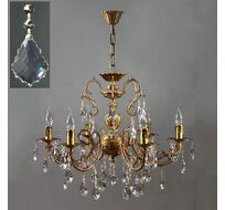 Хрустальная люстра Ambiente Ambient 8888/6 AB New Leaf_BZ