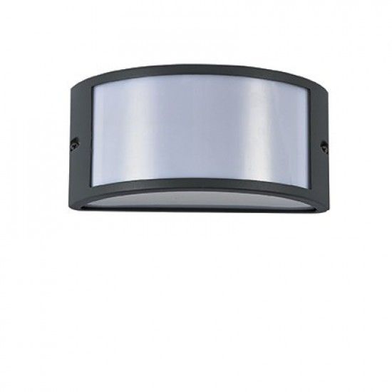 Настенный уличный светильник Ideallux REX-1 AP1 ANTRACITE_IL