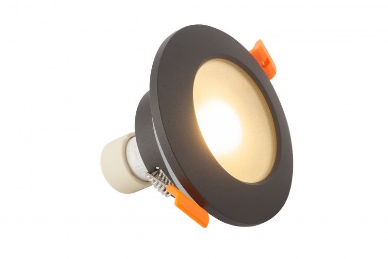 Встраиваемый светильник Denkirs влагозащищенный DK3016-BK