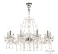 Хрустальная люстра Bohemia Ivele Crystal 104/10/240 Ni_BI