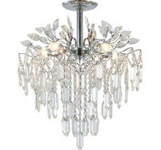 Потолочная люстра на штанге Escada 2135/5P Chrome_ESC