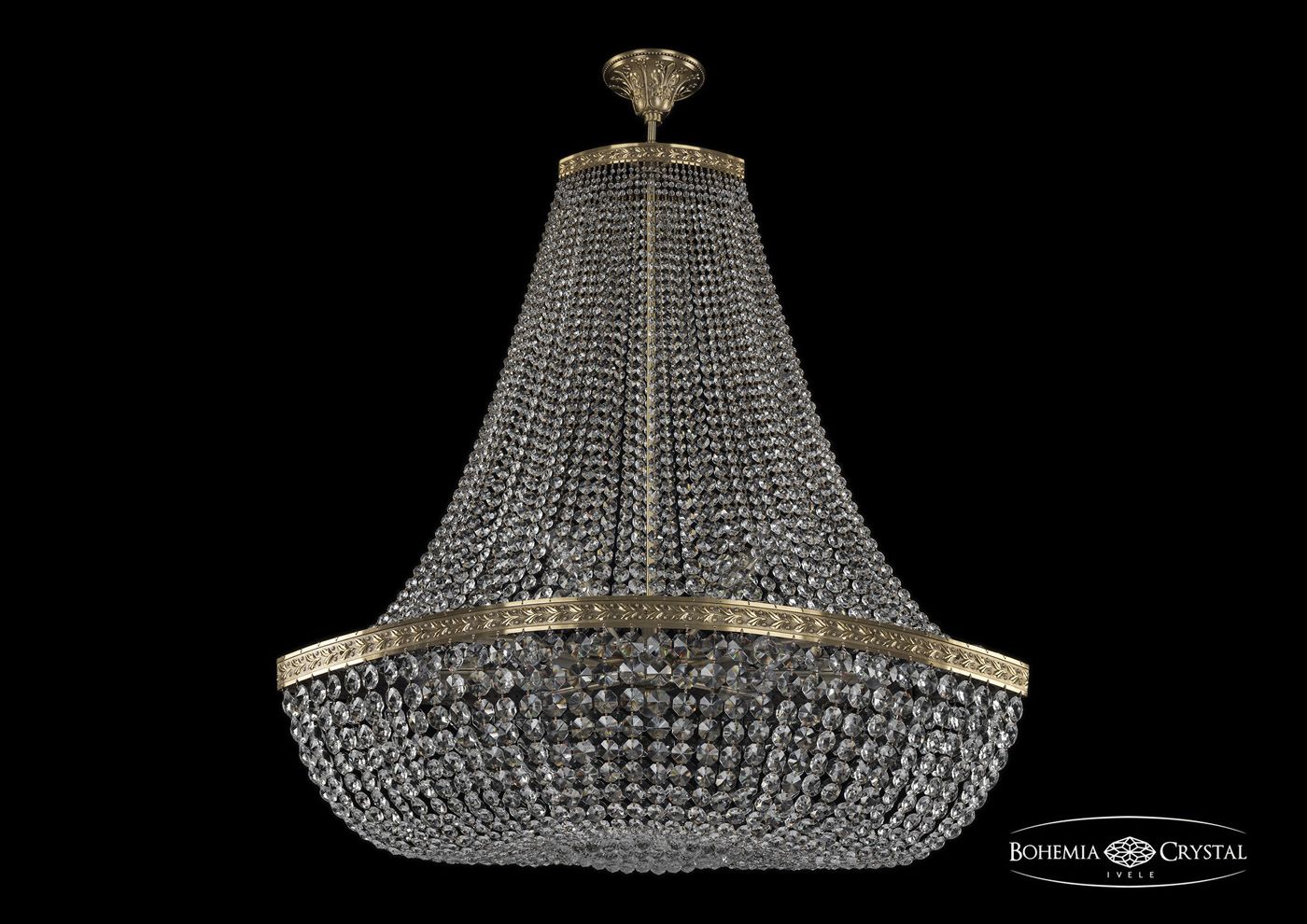 

Хрустальная люстра Bohemia Ivele 19283/H2/100IV Pa, 19283/H2/100IV Pa