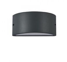 Настенный уличный светильник Ideallux REX-2 AP1 ANTRACITE_IL