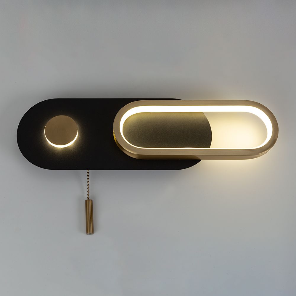 Настенный светильник ArteLamp LUCAS A2602AP-10BK