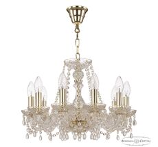 Хрустальная люстра Bohemia Ivele Crystal 112/10/165 G V0300_BI