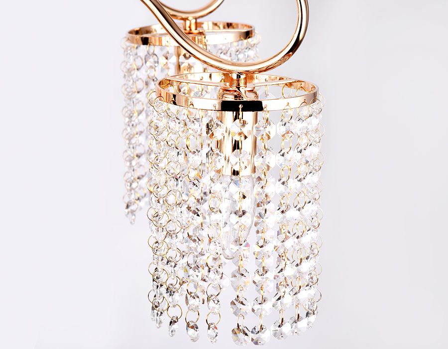 Подвесная люстра Ambrella light с хрусталем TRADITIONAL TR4507_AMB