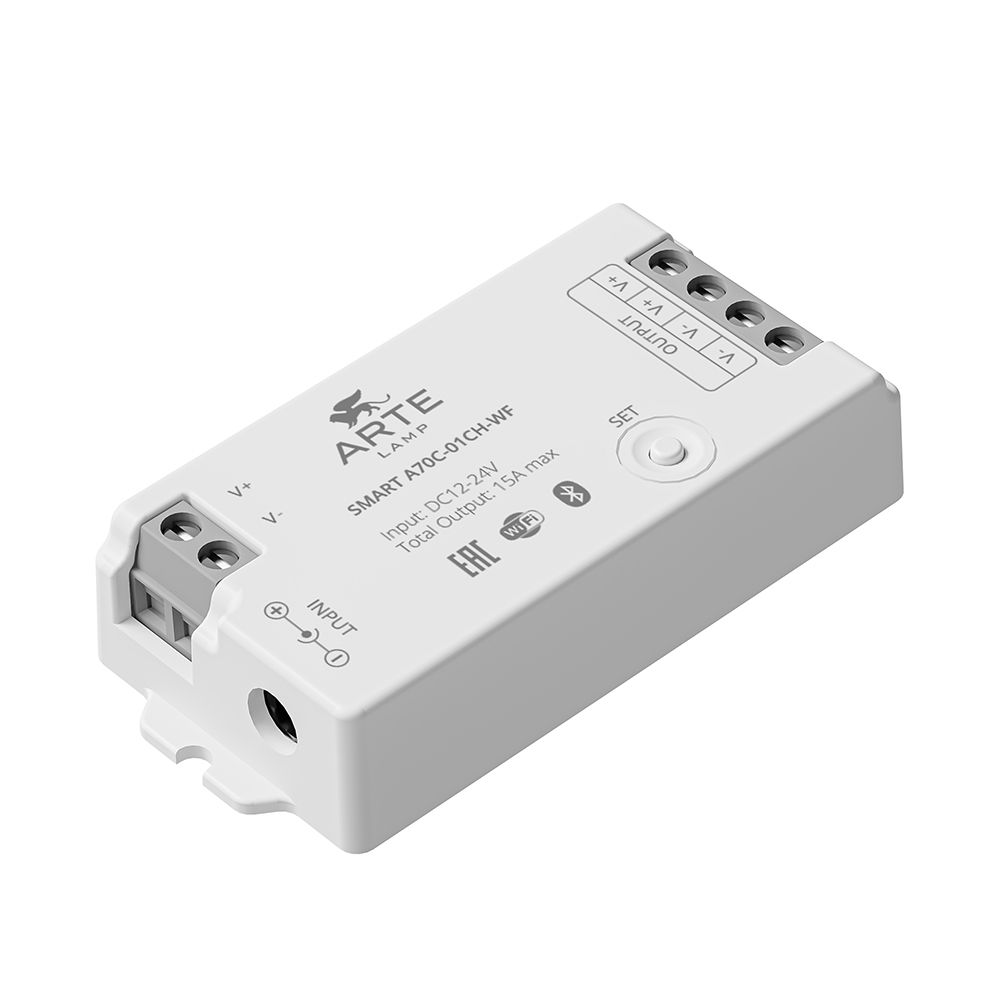 Пульт управления для контроллера светодиодными лентами ArteLamp SMART A70C-01CH-WF