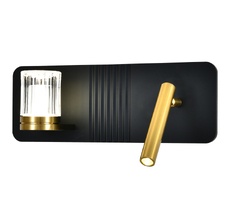 Настенный светильник светодиодный (14032/2W Black) Indigo V000202L