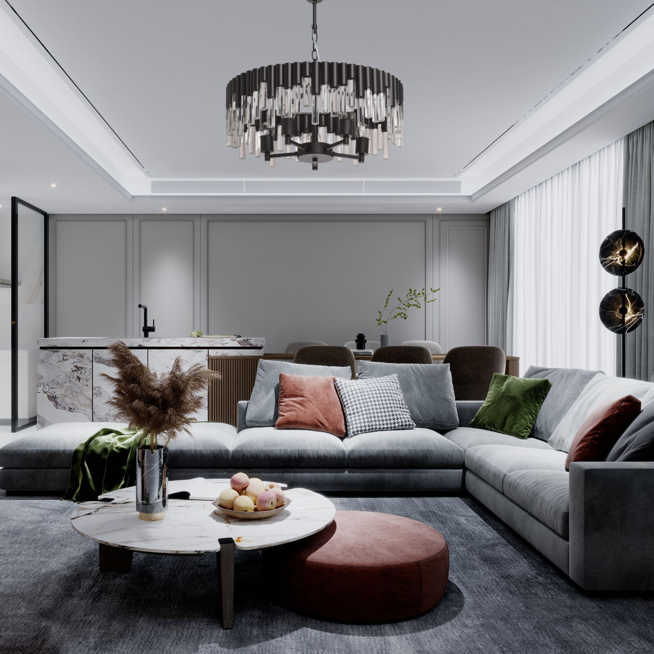 Подвесная люстра De City Бриз 111018305_MW