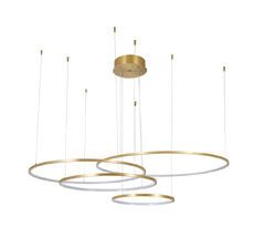 Подвесная люстра Newport LOREN 15104N/S brass_NP