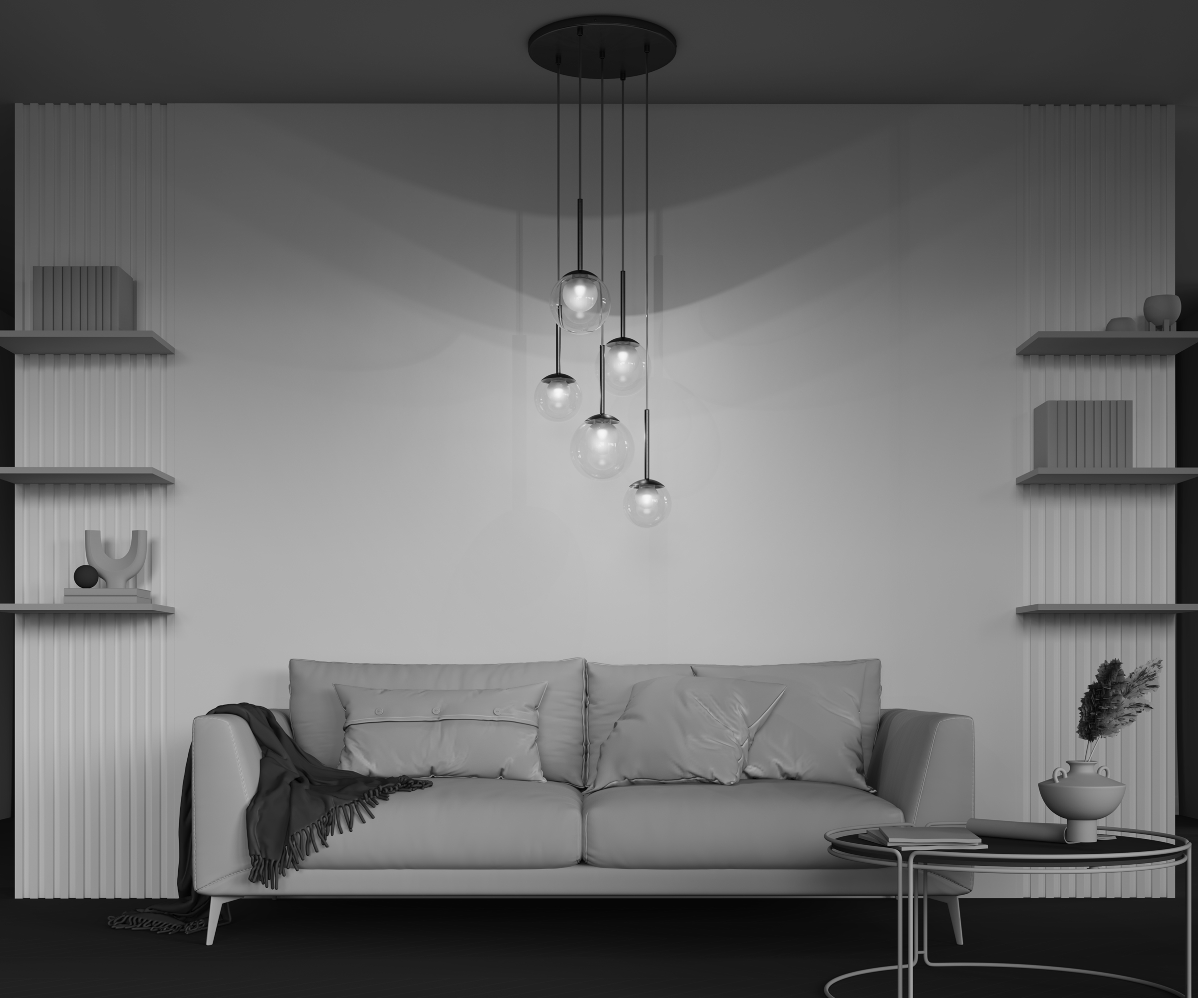 Подвесной светильник Maytoni Basic form MOD521PL-05G_MY