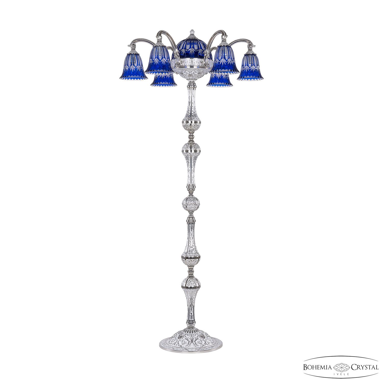 

Торшер Bohemia Ivele Crystal Verona 72009TP/6/175 NW P2 D Clear-Blue/H-1I, 72009TP/6/175 NW P2 D Clear-Blue/H-1I