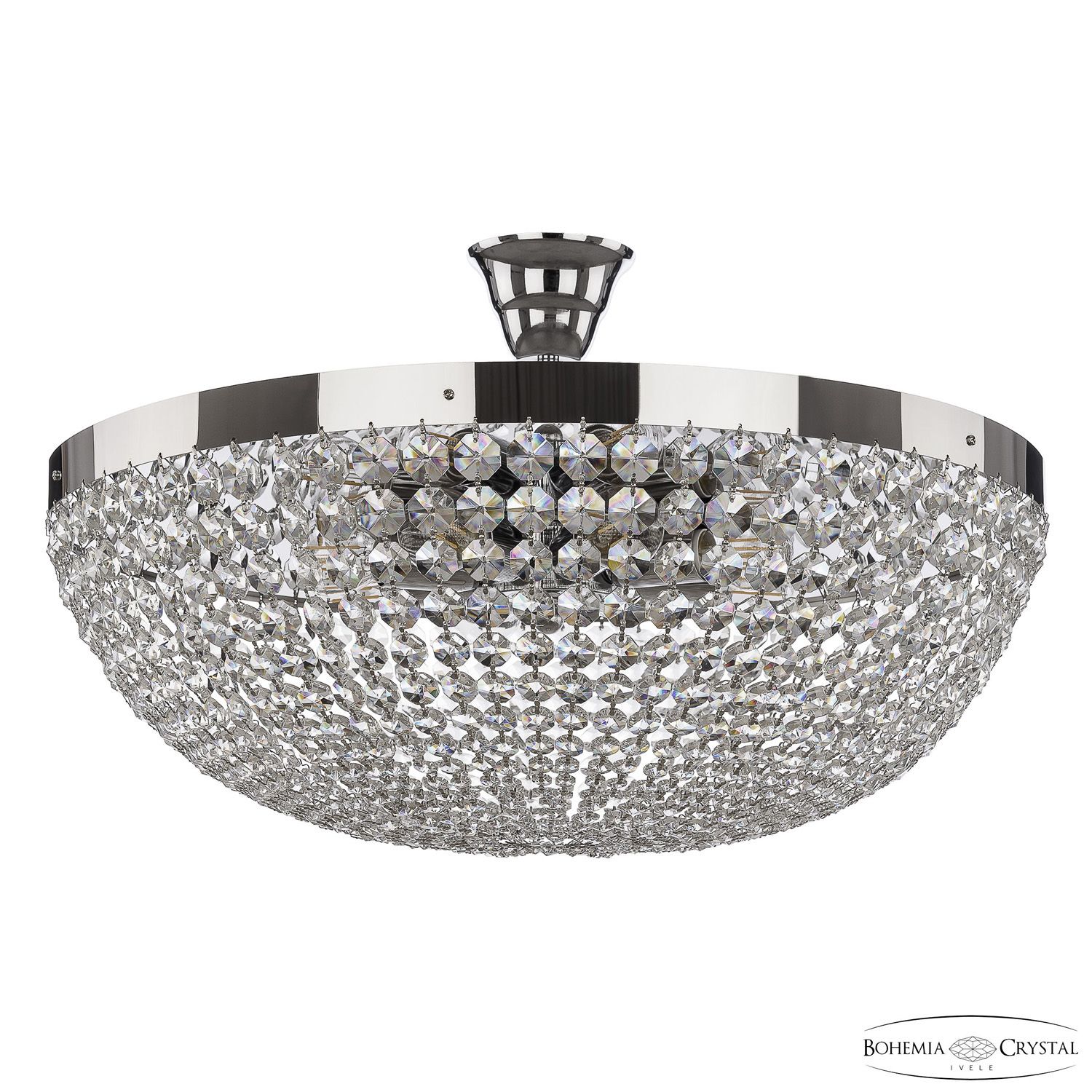 Хрустальная люстра Bohemia Ivele Crystal 19291/55NZ Ni_BI