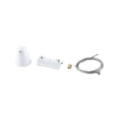 Подвесной комплект для шинопровода Crystallux CLT 0.210 03 WH_CR