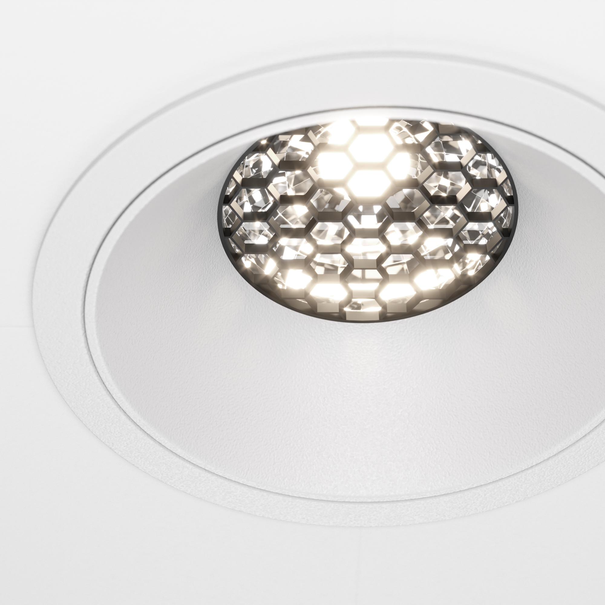 Встраиваемый светильник Maytoni Technical Alfa LED DL043-01-15W4K-RD-W_MY