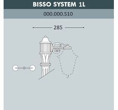 Консоль для паркового фонаря BISSO 000.000.S10.A0