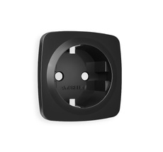 Лицевая панель для электрической розетки с заземлением QUANT Ambrella Volt OMEGA OP8060_AMB