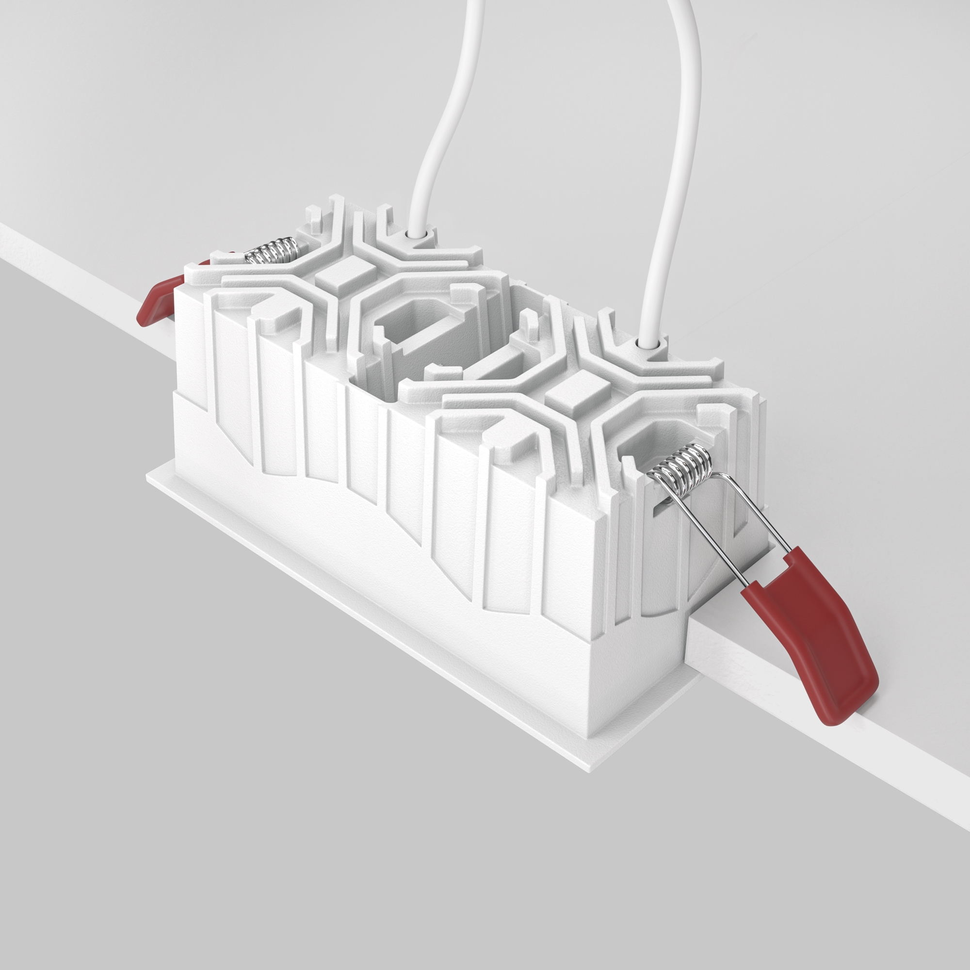 Встраиваемый светильник Maytoni Technical Alfa LED DL043-02-10W3K-D-SQ-W_MY