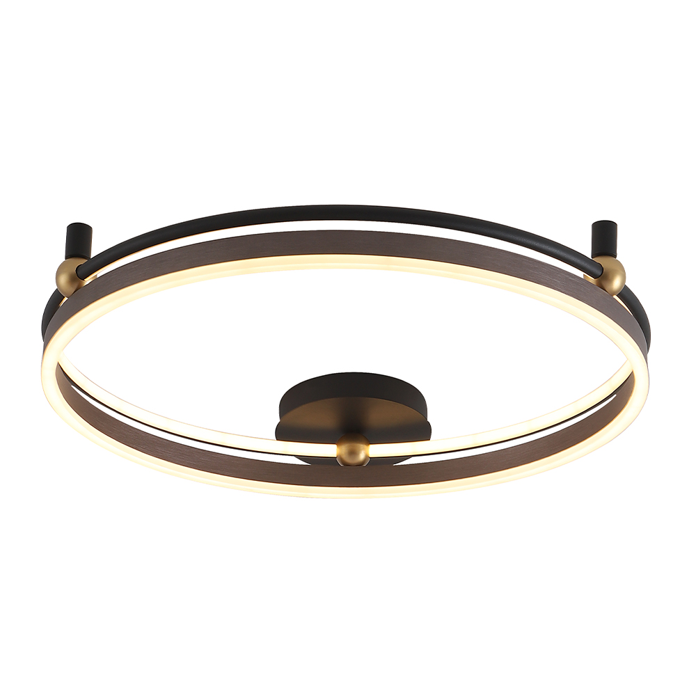 Светильник потолочный Crystallux FERNANDO FERNANDO PL72W LED COFFEE/BLACK_CR