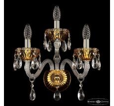 Бра Bohemia Ivele Crystal 5417B/2+1/165 G Amber/M-1G_BI