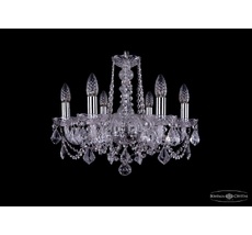 Хрустальная люстра Bohemia Ivele 1402/6/160 Ni Leafs_BI