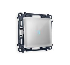 Выключатель одноклавишный с подсветкой Ambrella Volt ALFA QUANT MA402020_AMB