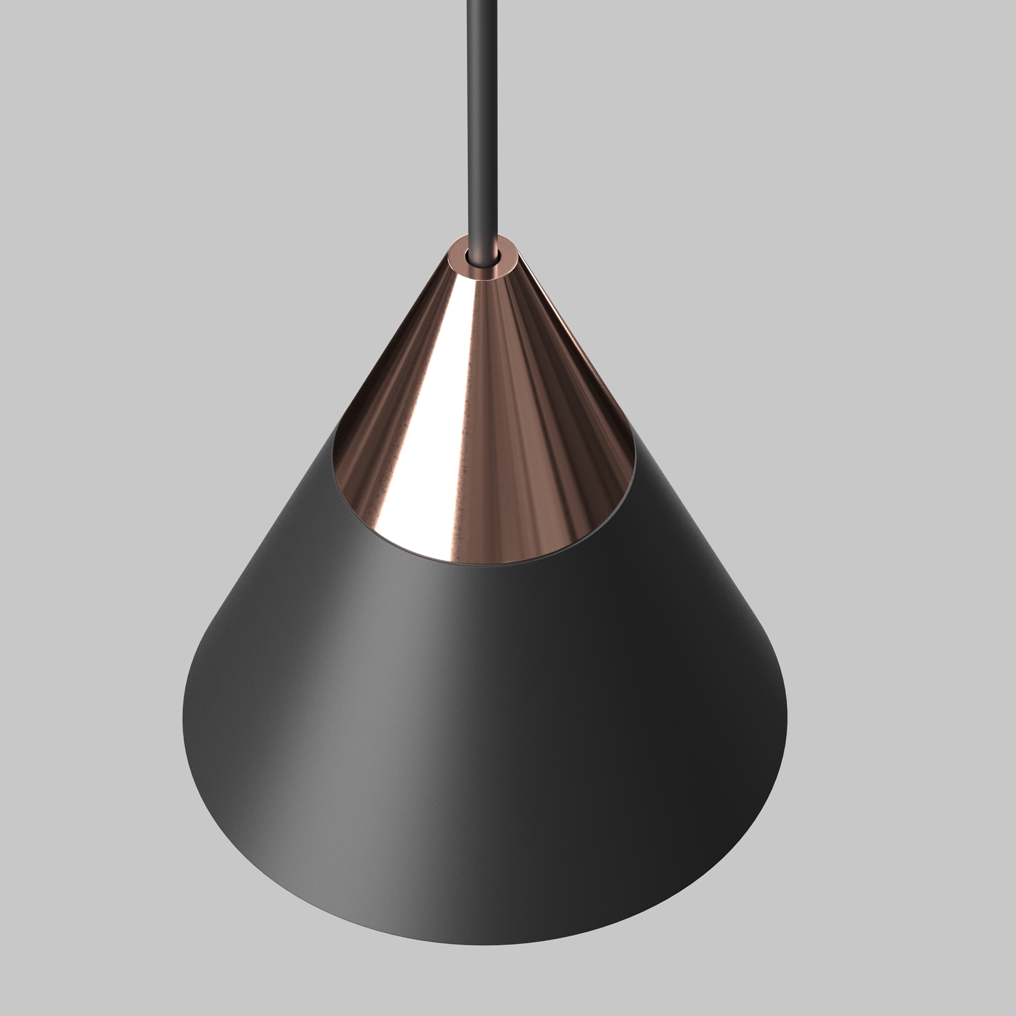 Трековый подвесной светильник Maytoni Technical Cono TR166-1-7W3K-M-B_MY