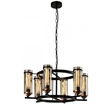 Подвесная люстра Imex MD.20541-6-P-BK+AB_IM