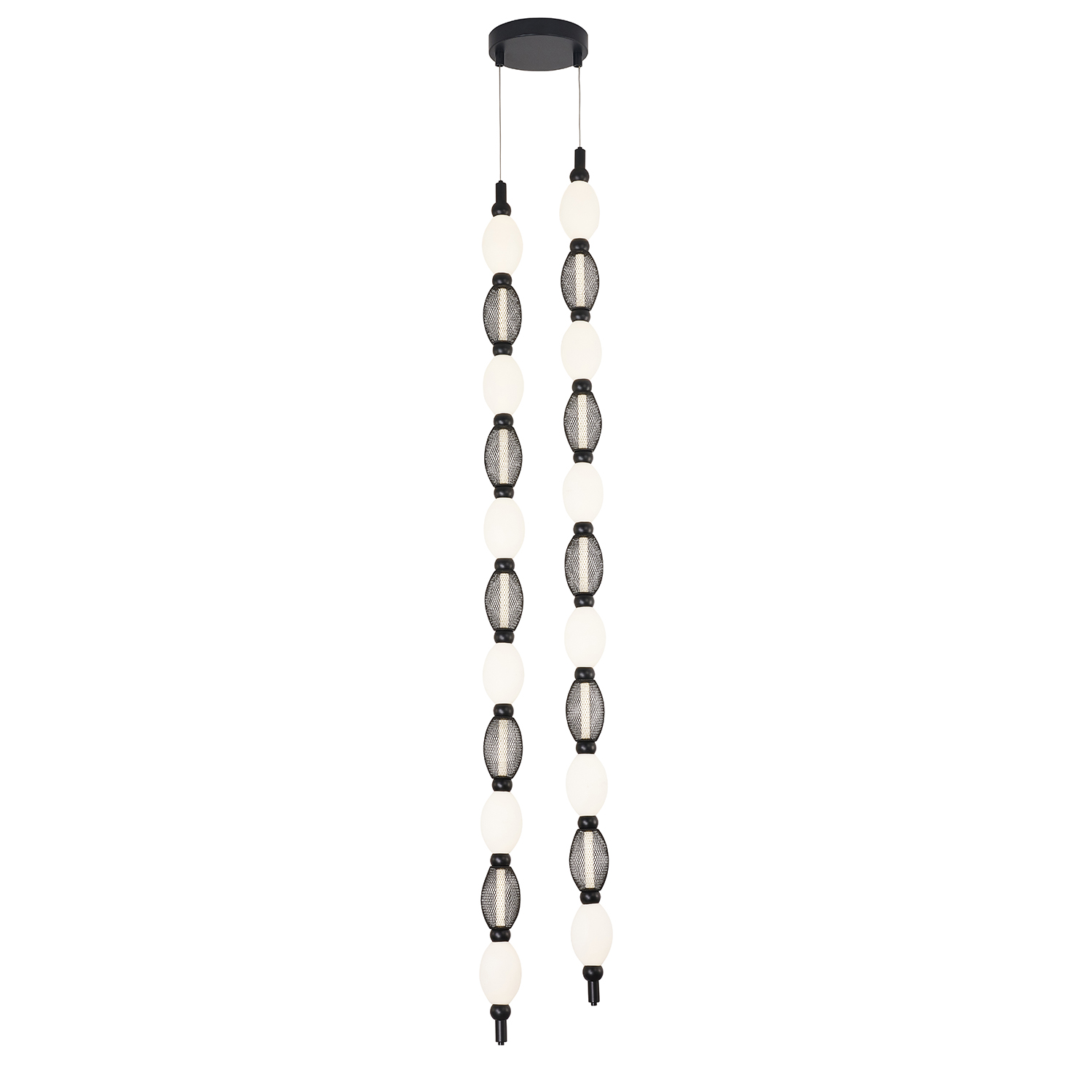 Подвесной светильник Favourite Perler 4560-2PC, цвет черный