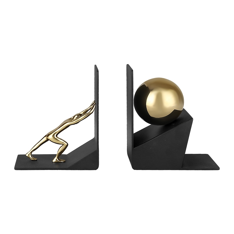 Держатель для книг ArtHomeDecor GLOBAL WORK 7298 GD BK