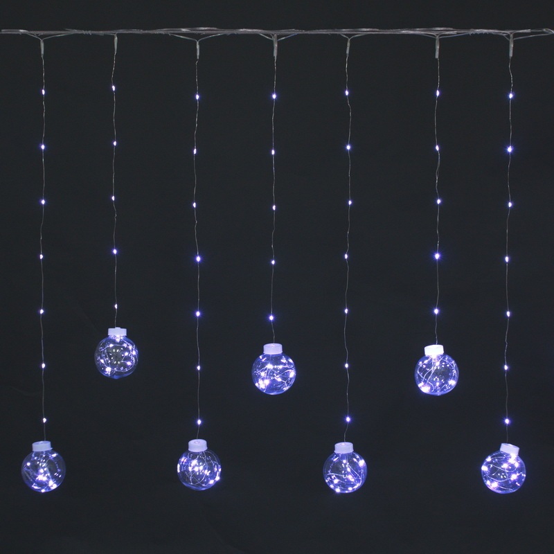 Гирлянда светодиодная Бахрома 2,7 х 0,7 м Sneha A-940 W_SN