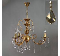 Хрустальная люстра Ambiente Ambient 8888/3 AB Honey Leaf_BZ